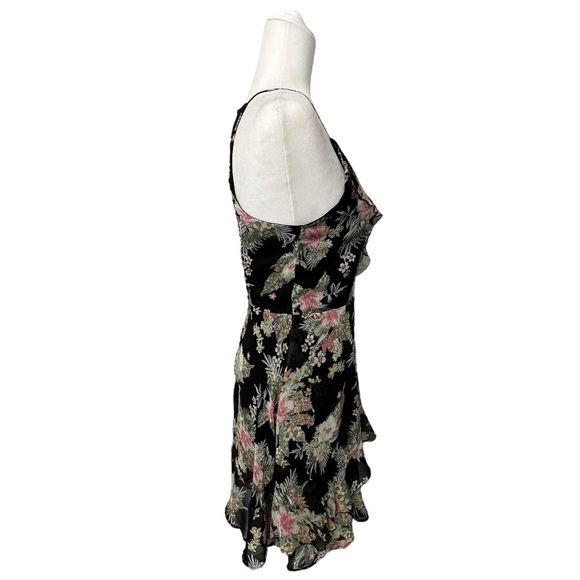 Almost Famous Black Floral Dress - Medium - Picture 6 of 12